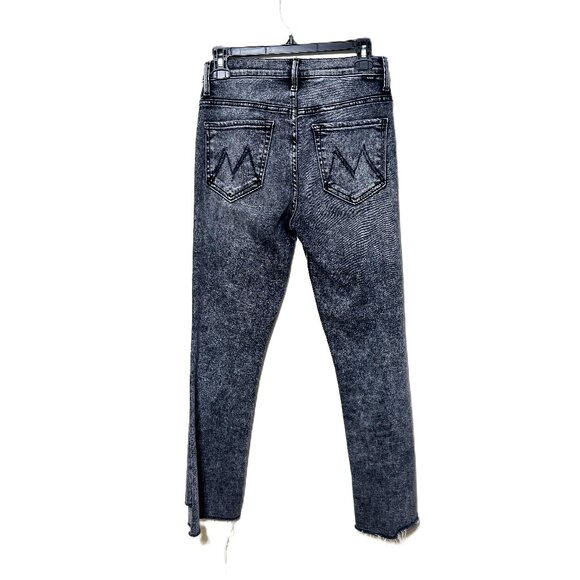 Mother, The Insider Crop Step Fray Jeans, Size W27/L24 - Picture 4 of 9